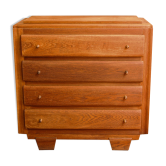 Chest of drawers light oak, 50s