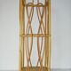 Multifunction umbrella door in 50s/60s rattan