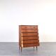 Commode en teck danois des années 1960.