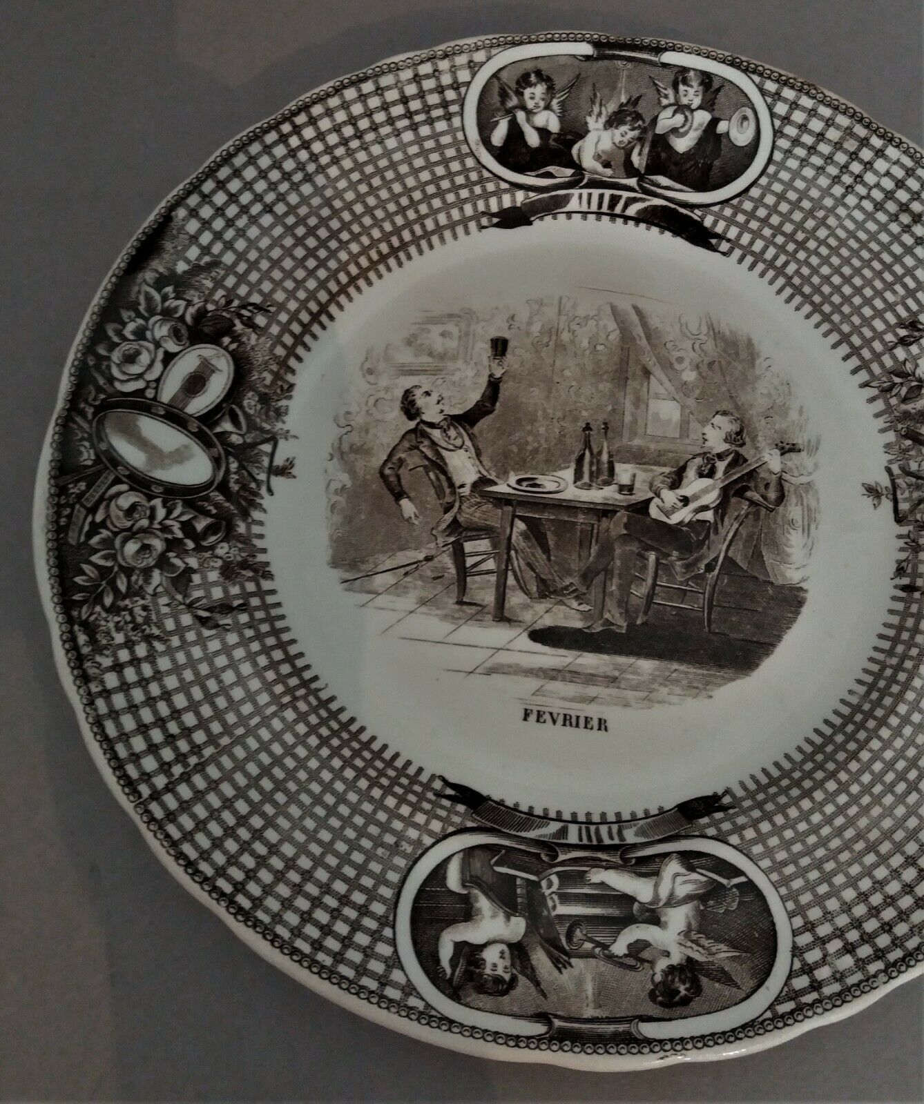 D. Johnston J.Vieillard Talking Plate - February