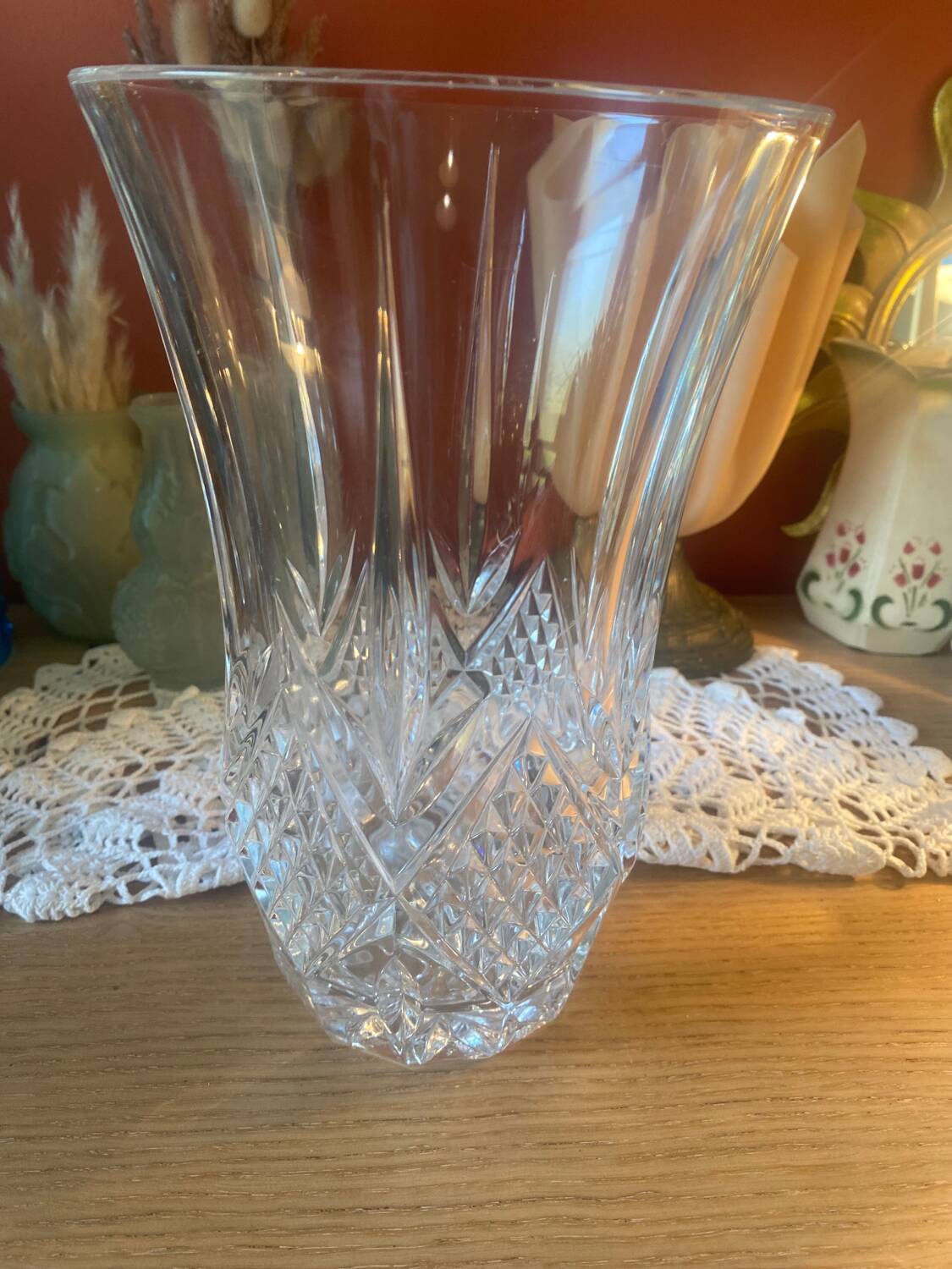 Crystal vase