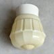 Art Deco pastel Thabur ceiling lamp, glass globe light