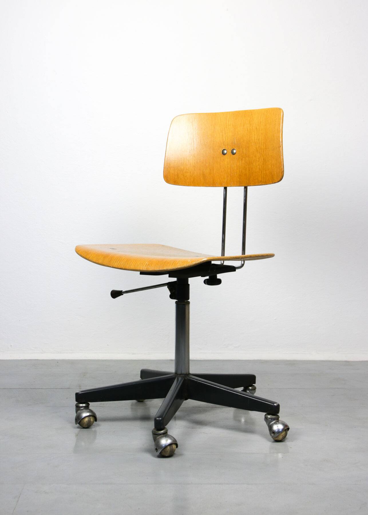 Vintage Adjustable Swivel Office Chair