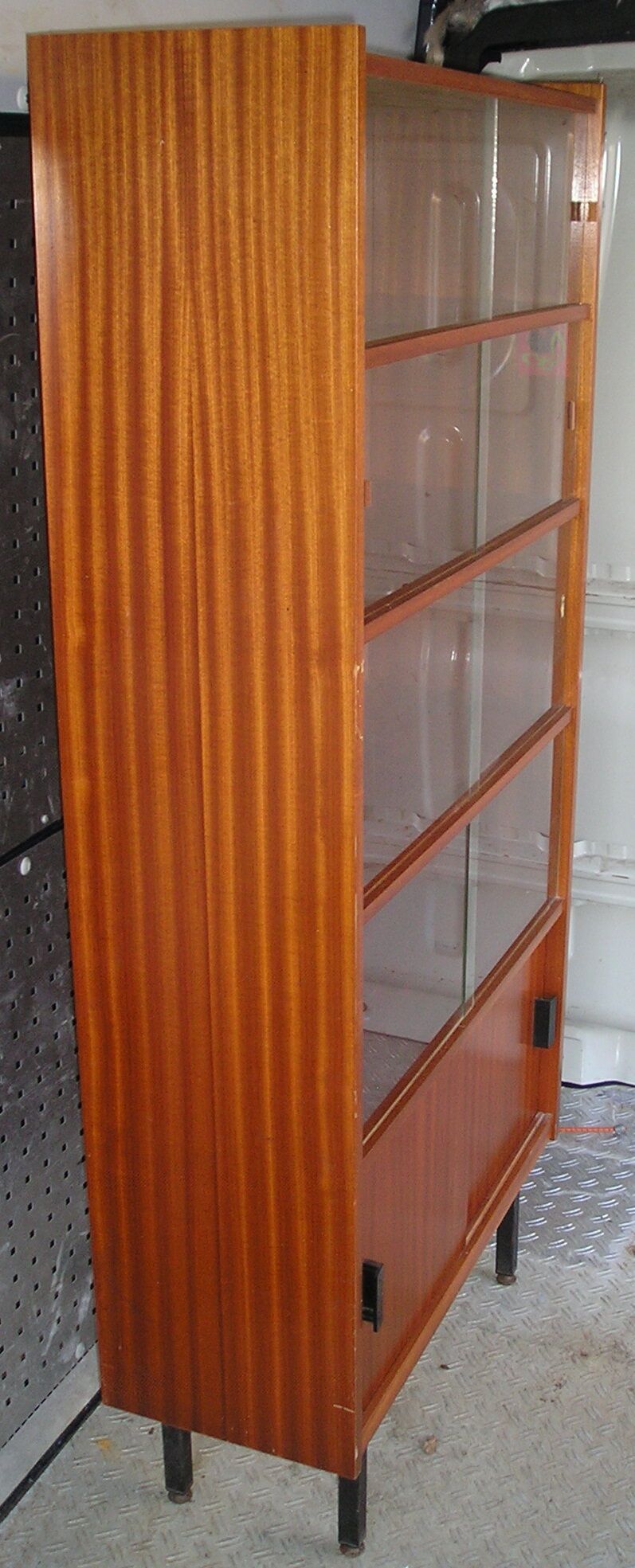 Vintage display cabinet from the 60s/70s