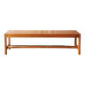 Solid pine bench