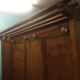 Porte manteau recto-verso en bois