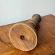 Pied de lampe en bois tourné
