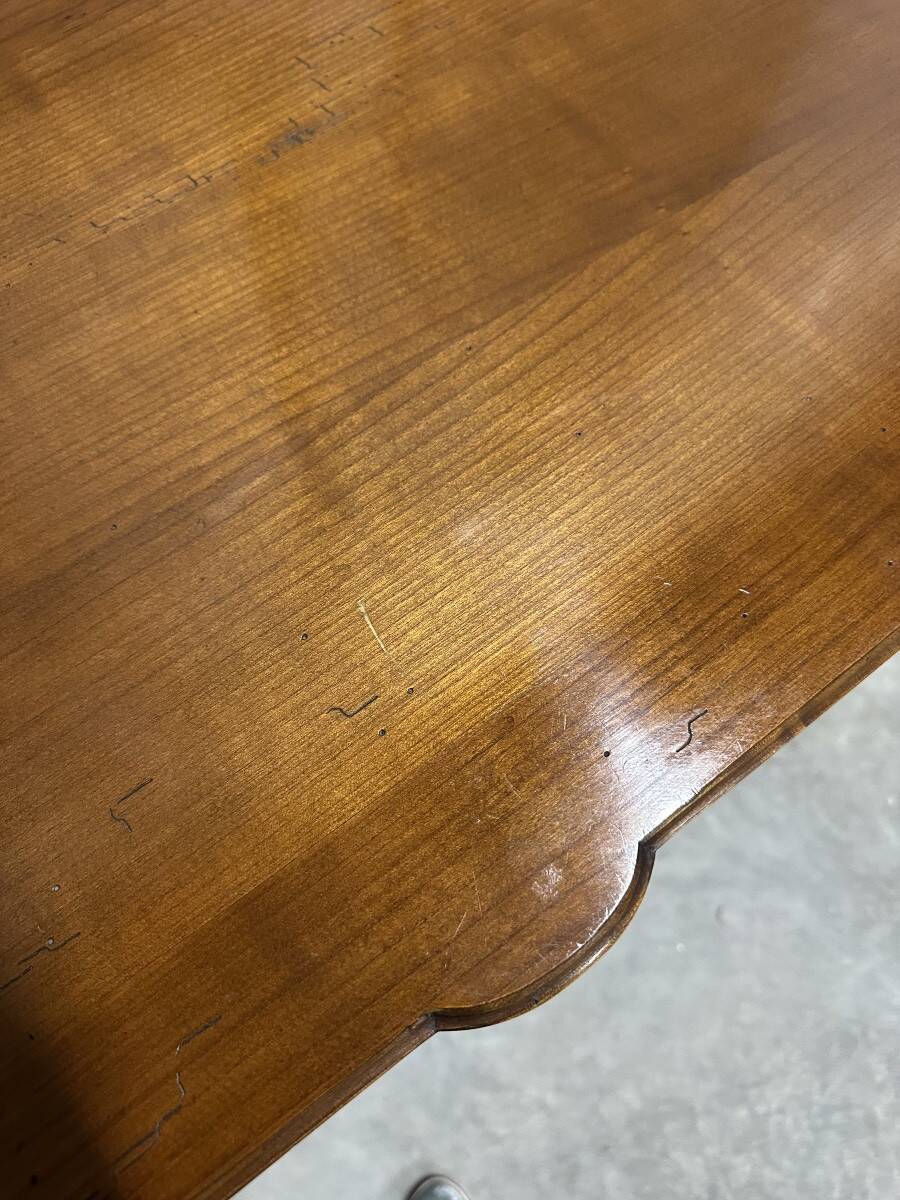 Louis XVI style enfilade in cherry wood, 20th century.