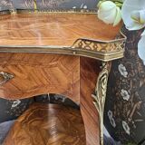 Louis XV style marquetry side table
