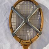 Old wooden racket