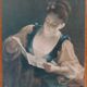 Reproduction of the painting La Liseuse de Raoux