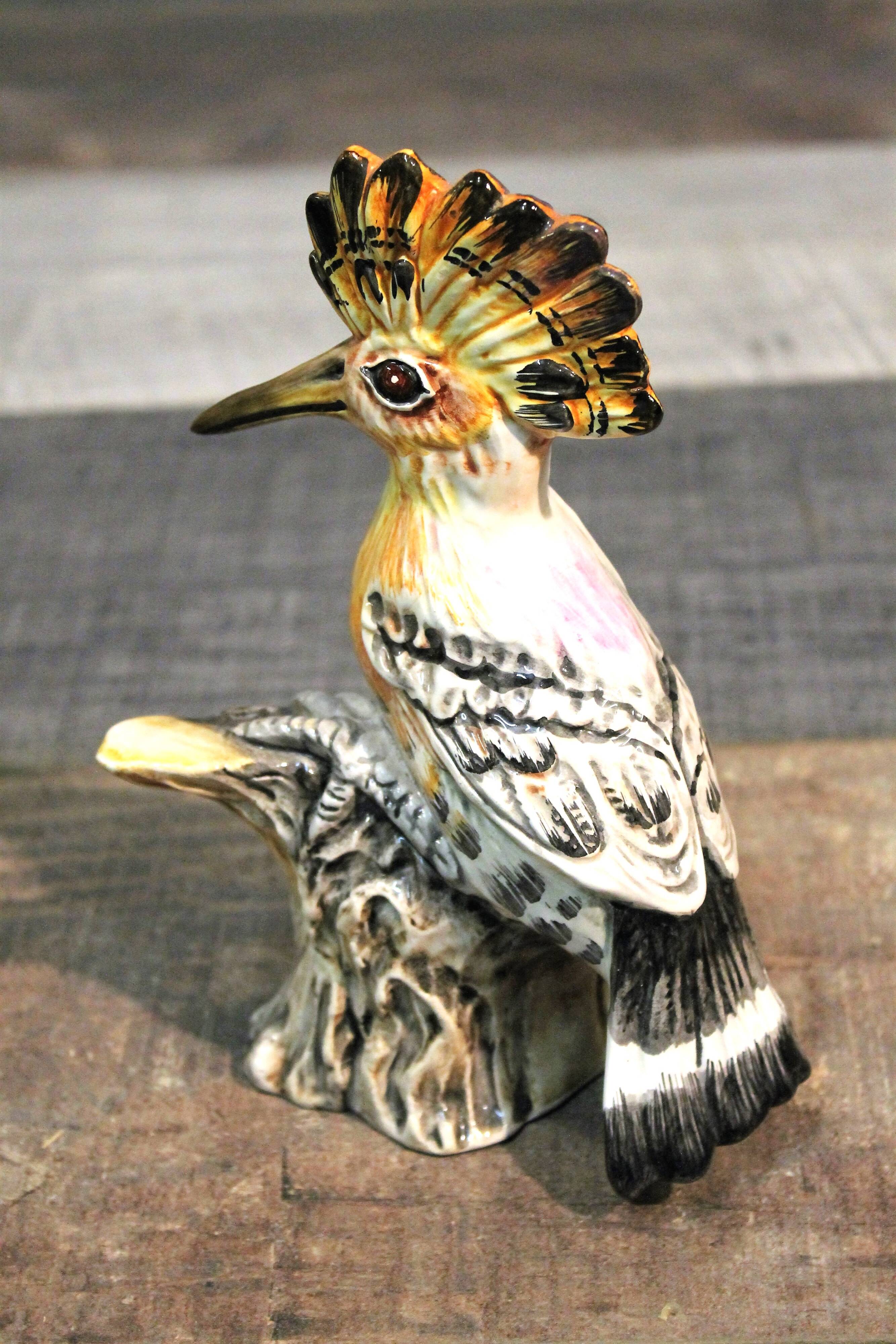 Statuette "crested bird" 1960s