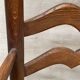 Pair of straw armchairs