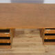 Mid-century freestanding oak desk, 1960s