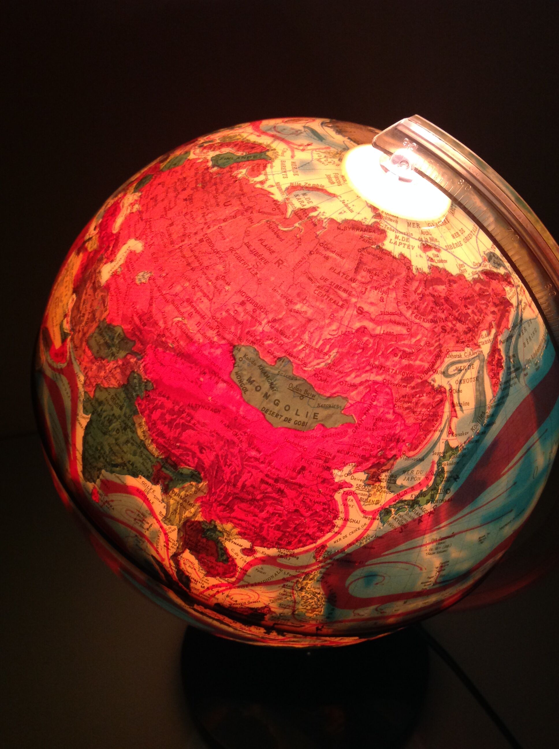 Light globe nova rico vintage 70s