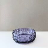 Glass bowl Taalari of Riihimäki glass Finland, scandinavian design