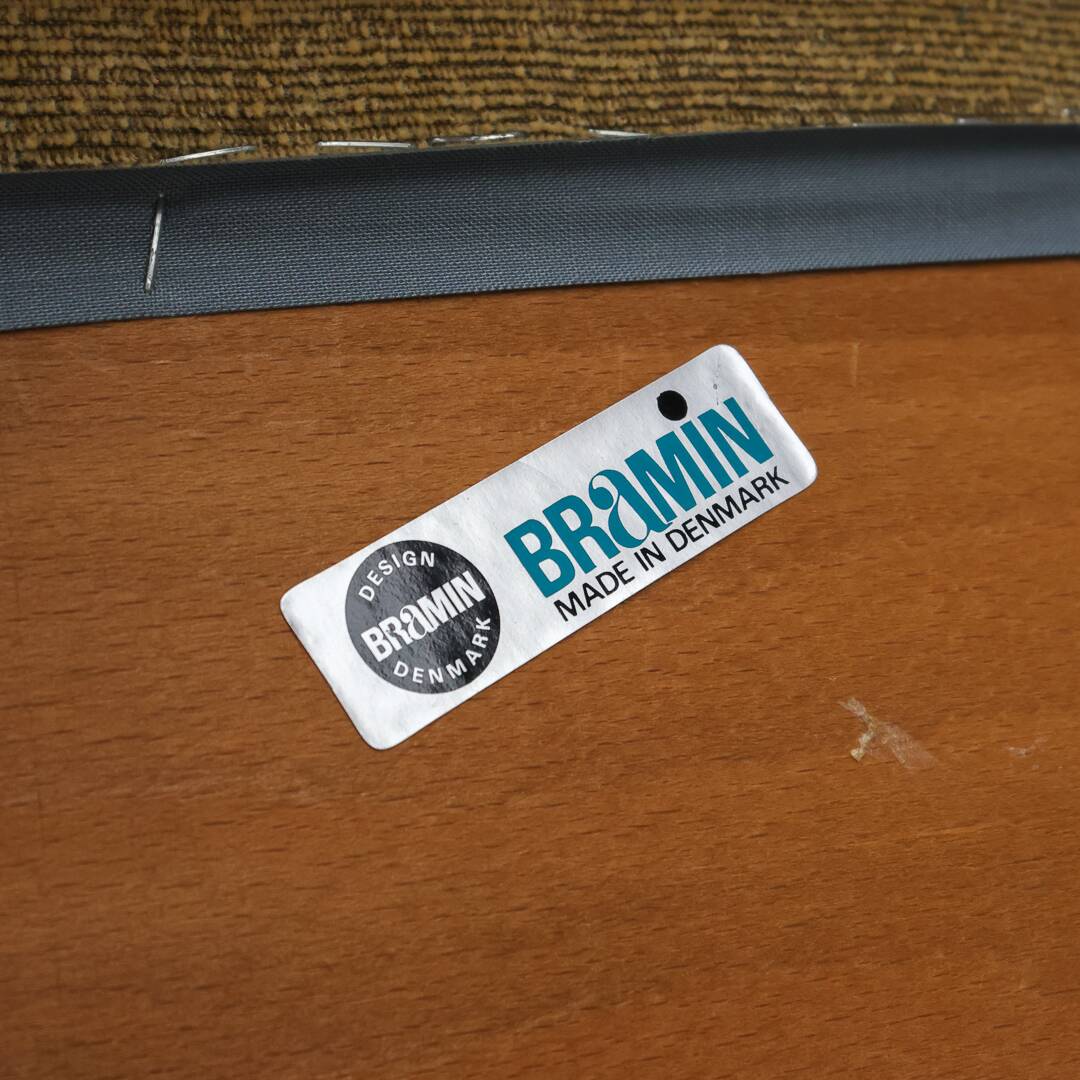 4 chaises de salle à manger par HW Klein pour Bramin, années 1960