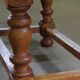 Early 20th century Danish Baroque coffee table solid oak