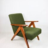 Vintage B-310 VAR Olive Curly Structural Armchair 1970s - 2 pieces available