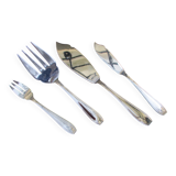 Coffret  couverts à poisson, inox.