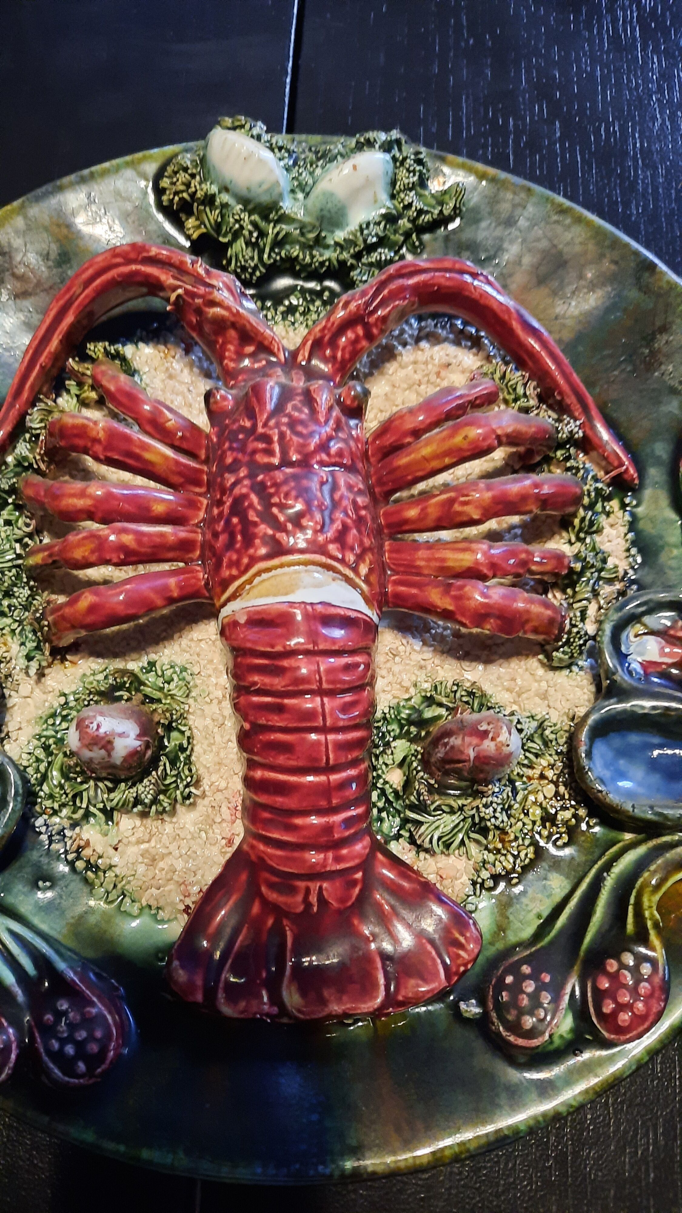 Lobster slurry plate