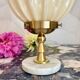 Art Deco lamp in uraline