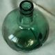 Demijohn Bonbonne green glass Vayelense Deco Indus vase collection