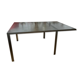 Square steel table 130x130