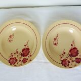 2 vintage deep plates from the St Amand factory 2103159