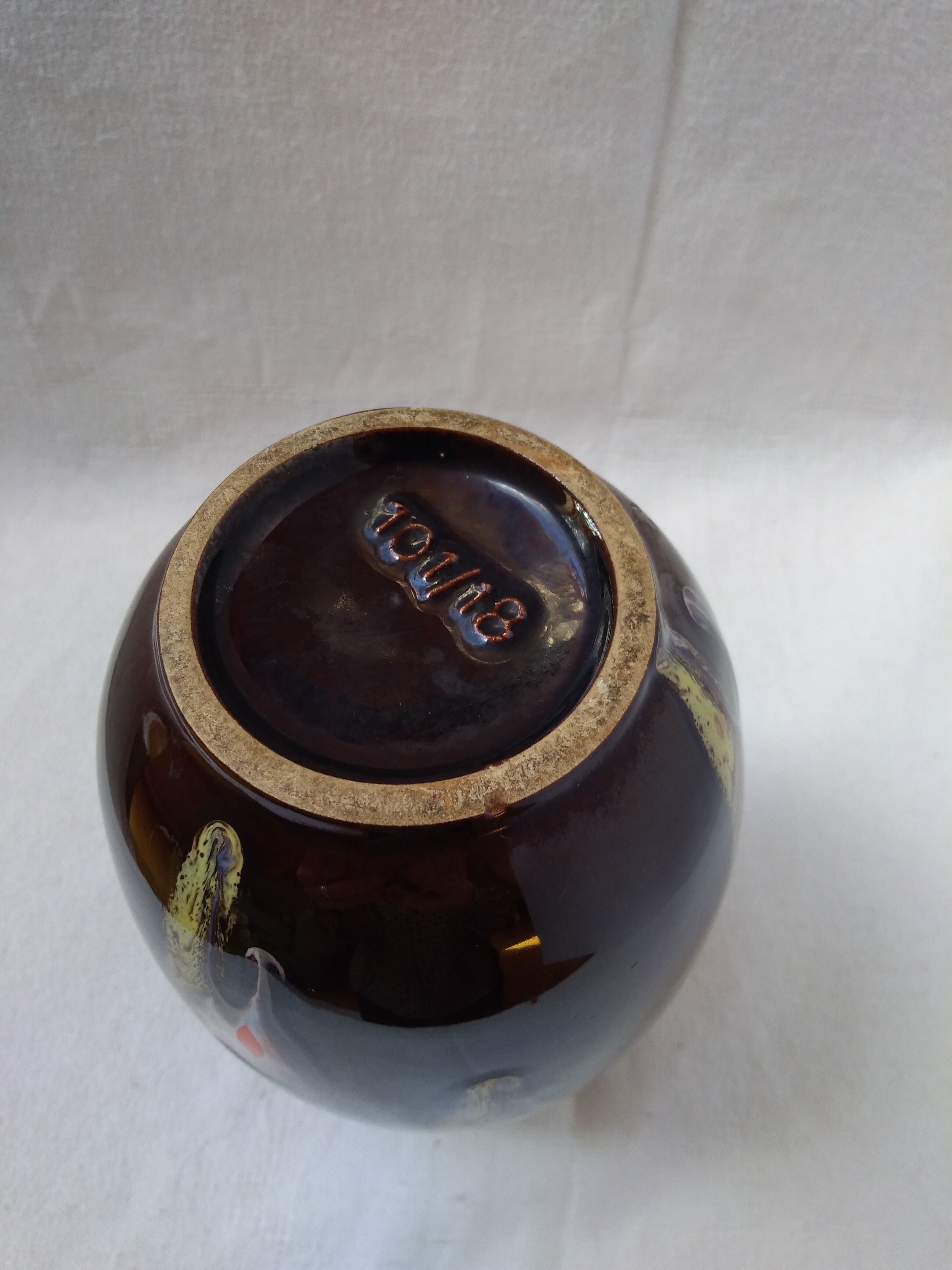 Vase W Germany ceramic Jasba keramik vintage 50/60