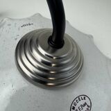 Pair of antique swan neck workshop wall lights