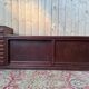 Art Deco trade counter – Display case and drawers – Stained mahogany wood – A