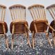 Set de 6 chaises Baumann en bois tourné