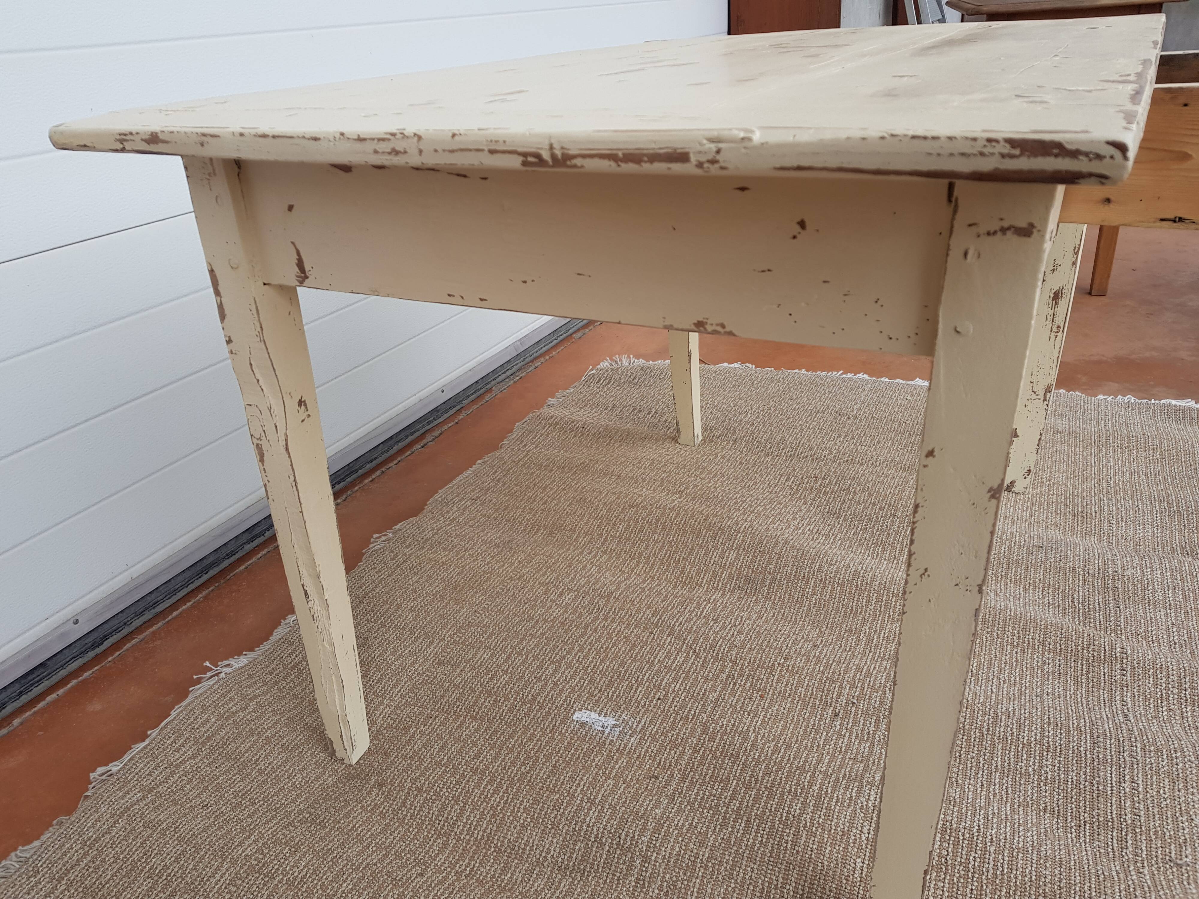 Vintage farm old table