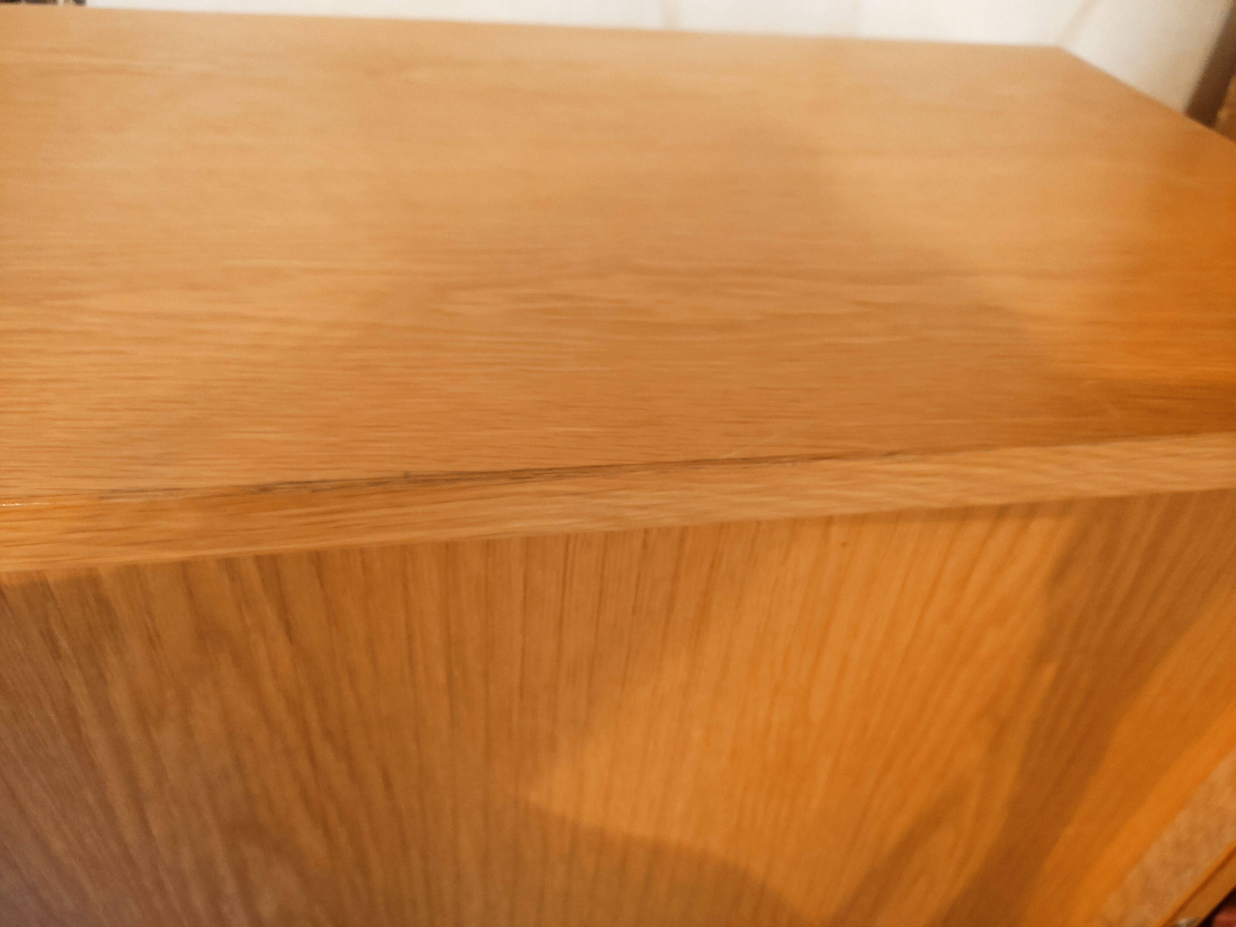 Solid beech office row