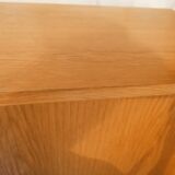 Solid beech office row