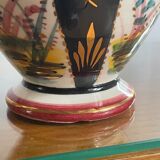 Pair of Saint Ghislain vases made in Belgium
