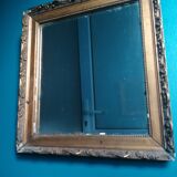 Mirror mercury gilded wood