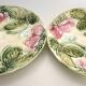 Assiettes en barbotine