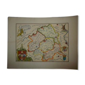 Map of the Chastellenie in Lille in Flanders, Daniel Derveaux