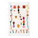 Magnificent & Authentic Azilal Berber rug in wool – Unique piece
