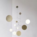 Vintage brass mobile