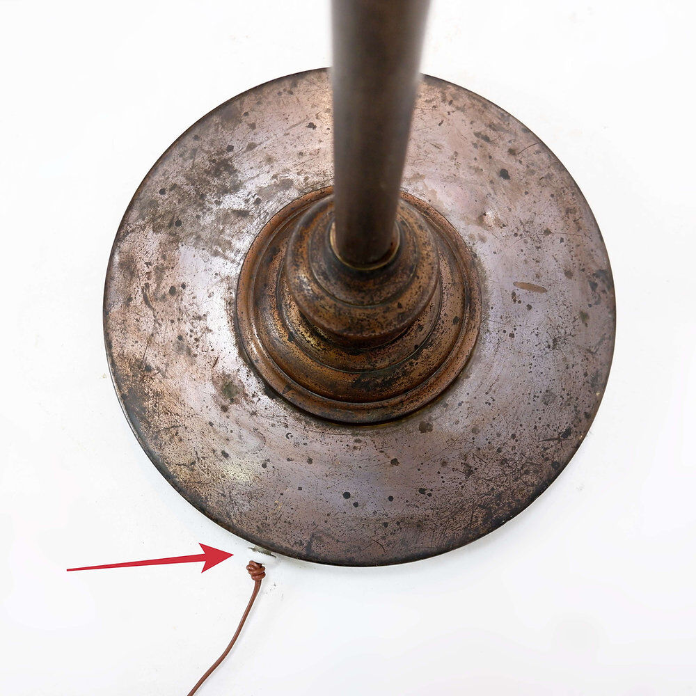 Mid-century industrial floor lamp