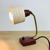 Lamp cocotte years 50red perforated metal