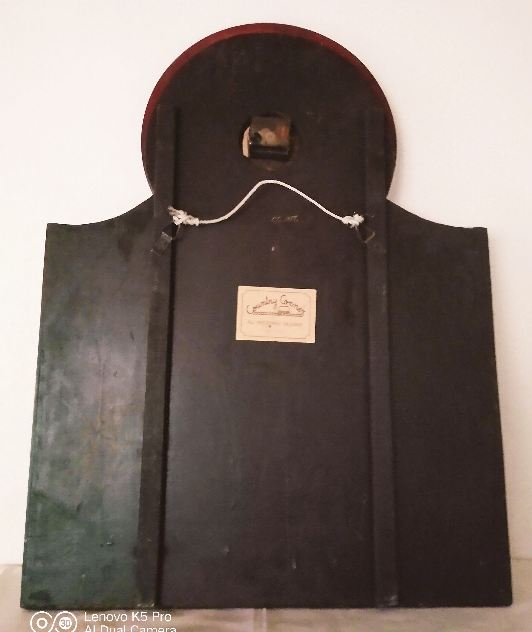 Country Corner billiard saloon clock