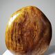 Brutalist vintage olive wood monoxyle catchall from the 50s-60s, handcrafted.