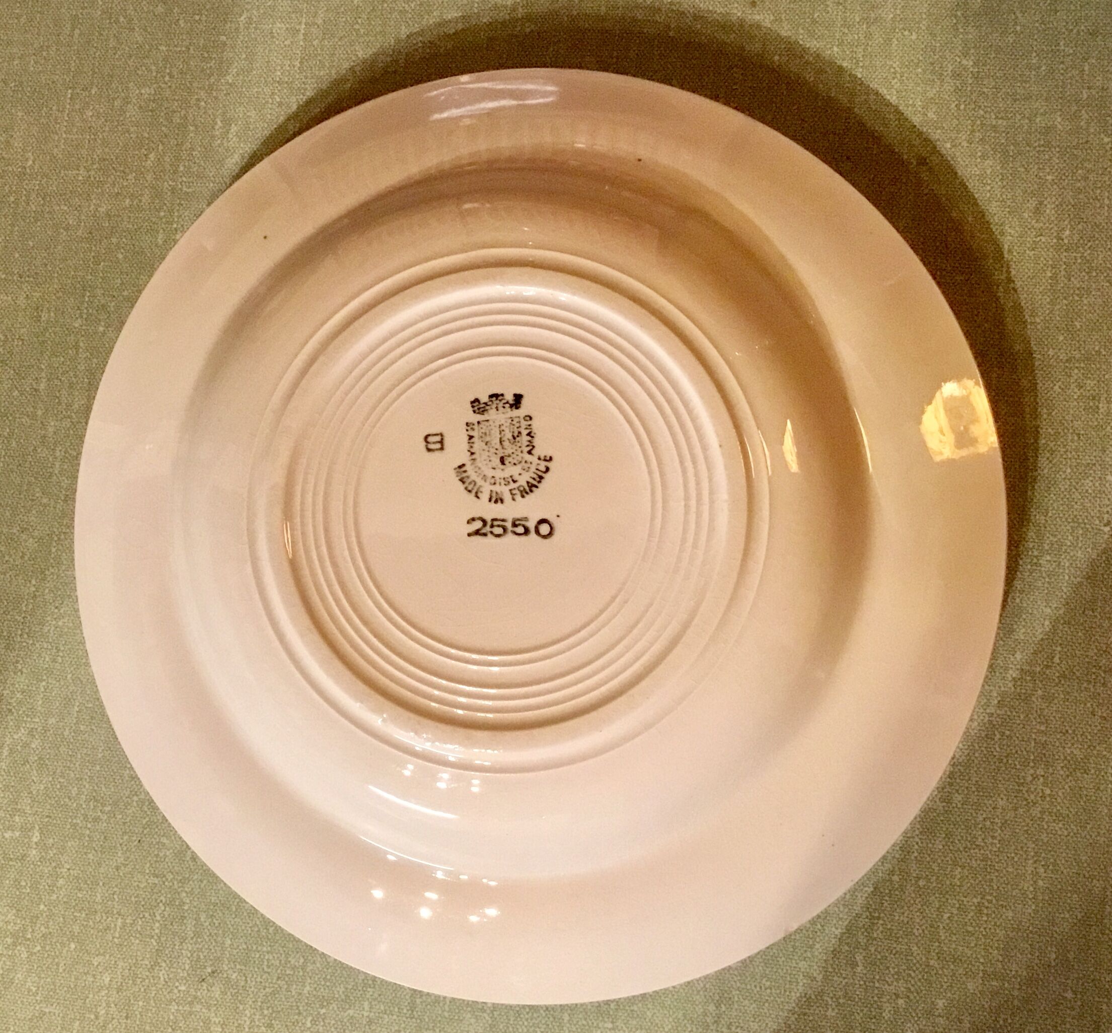 4 St-Amand hollow plates