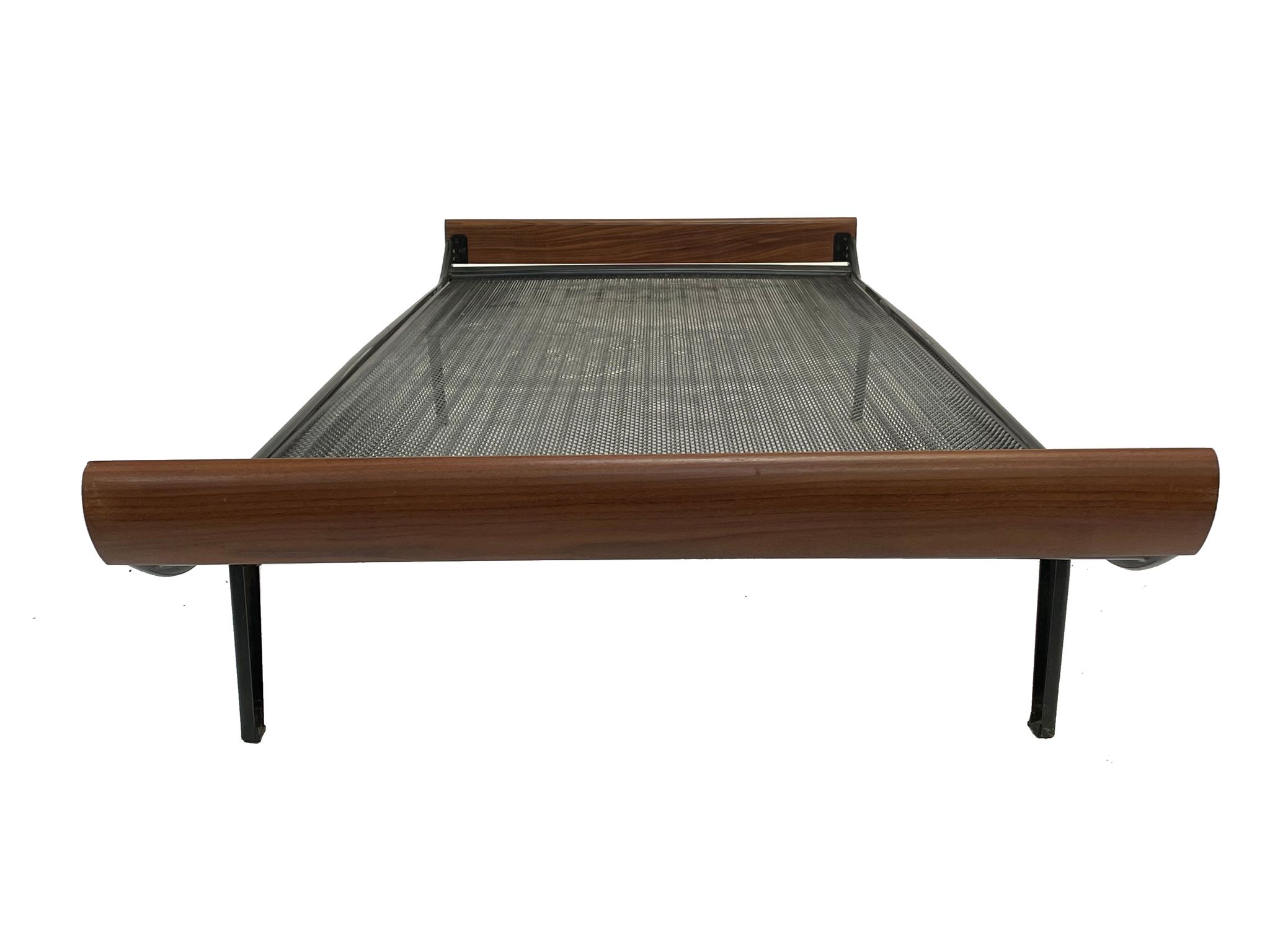 Vintage Meridian Auping Cleopatra metal teak design by Dick Cordemeyer