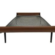 Vintage Meridian Auping Cleopatra metal teak design by Dick Cordemeyer