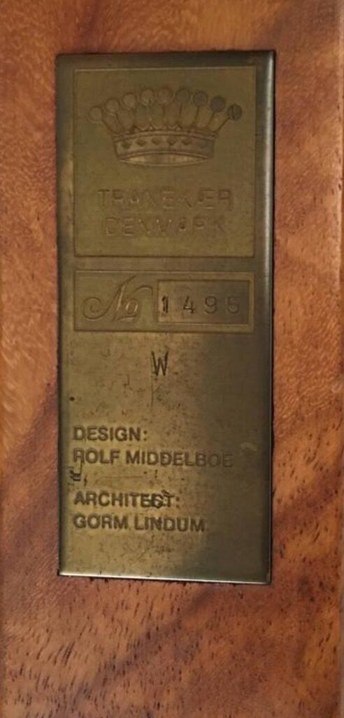 Danish coffee table by Tranekær 1970 s